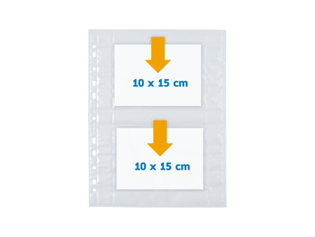 HERMA pochettes pour photos Fotophan format A4, pour photos