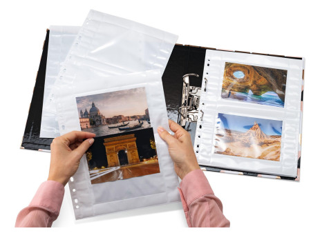 HERMA pochettes pour photos Fotophan format A4, pour photos