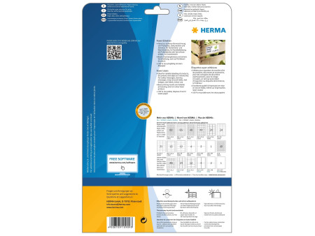 HERMA Power Etiquette SPECIAL, 105 x 148 mm, blanc