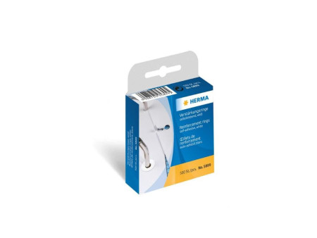 HERMA oeillet de renforcement, en plastique, blanc