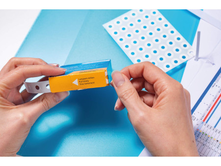 HERMA oeillet de renforcement, en plastique, blanc