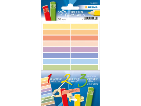HERMA Etiquette pour crayons HOME, assorti, présentoir