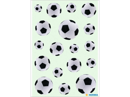 HERMA Sticker DECOR 'Ballons de football'