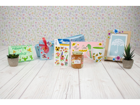 HERMA Autocollants DECOR 'Fleurs modernes'