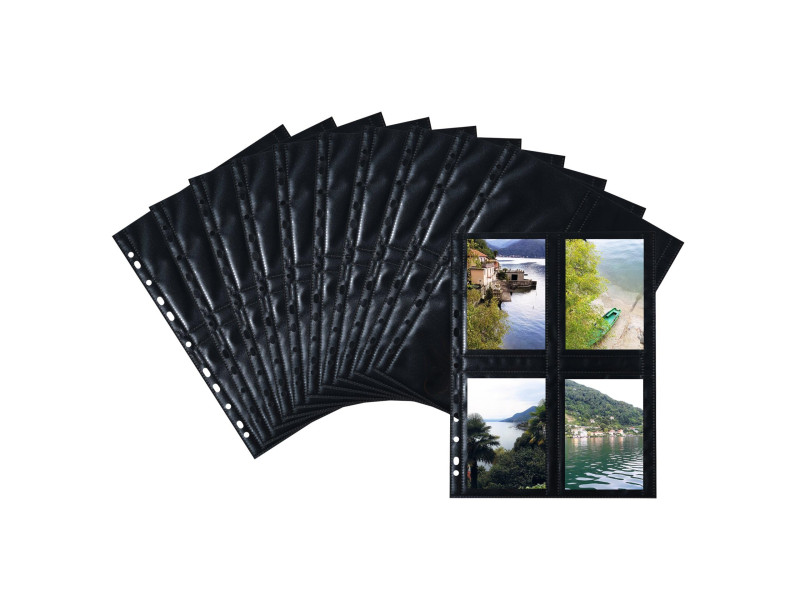 HERMA Pochettes photos Fotophan A4, pour photos 9 x 13 cm,
