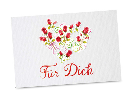 HERMA Sticker DECOR 'Coeurs & Roses'