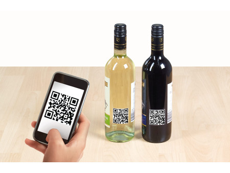 HERMA Etiquette code QR, 40 x 40 mm, carré
