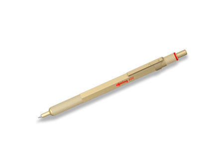 rotring Stylo à bille rétractable 600, or métallisé