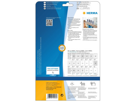 HERMA Power Etiquette SPECIAL, 25,4 x 16,9 mm, blanc