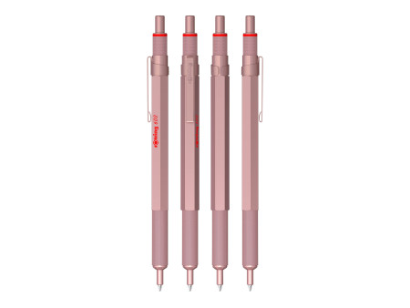 rotring Stylo à bille rétractable 600, or rose