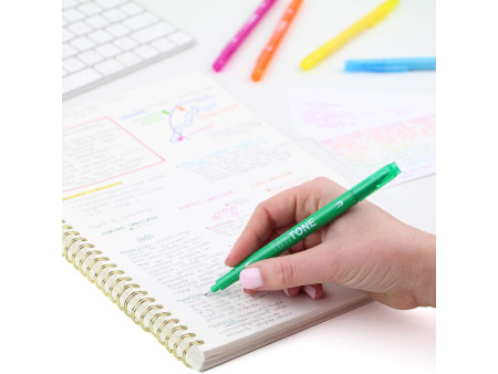 Tombow Feutre double pointe 'TwinTone' Rainbow, set de 12