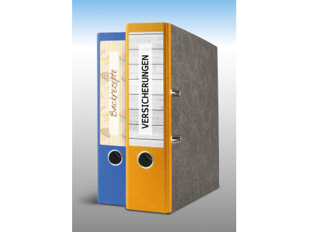 HERMA HOME Etiquette dos de classeur, 192 x 61 mm, blanc