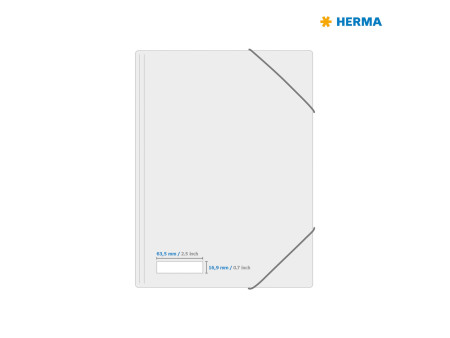 HERMA Etiquette universelle SPECIAL, 63,5 x 16,9 mm, blanc