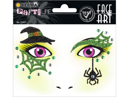 HERMA Face Art Sticker visage 'Sorcière'