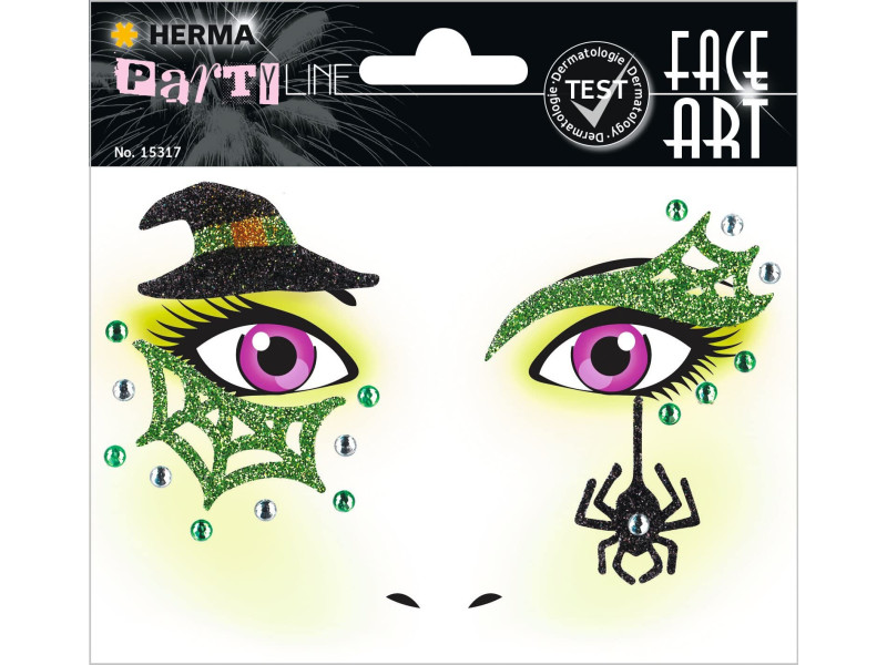HERMA Face Art Sticker visage 'Sorcière'