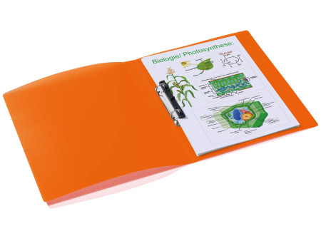 HERMA Classeur à anneaux, A4, mécanisme à 2 anneaux, orange