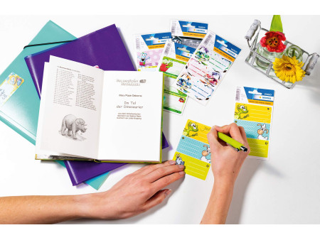 HERMA Etiquettes pour livres 'grenouille ballerine',76x35 mm