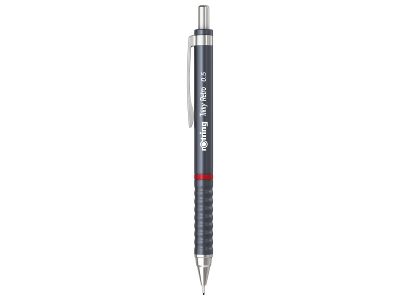 rotring Porte-mines Tikky Retro, 0,5 mm, gris