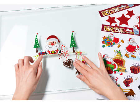 HERMA Image de Noël pour fenêtre 'Joies de Noël'