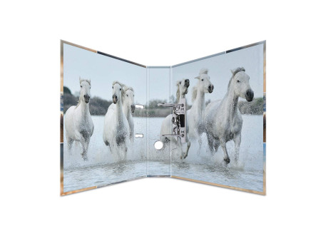 HERMA Classeur à levier à motifs 'Animals', A4, chevaux