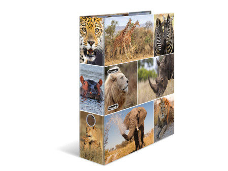 HERMA Classeur à levier 'Animals', A4, animaux d'Afrique