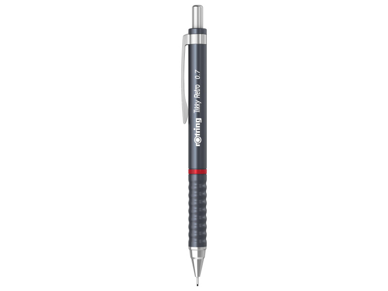 rotring Porte-mines Tikky Retro, 0,7 mm, gris