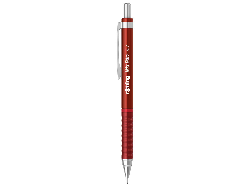 rotring Porte-mines Tikky Retro, 0,7 mm, rouge