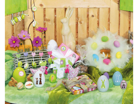 HERMA Sticker de Pâques TREND 'fête des lapins'