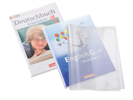 HERMA Couvre-livre 'Workbook', en PP, transparent
