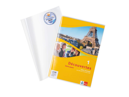 HERMA Couvre-livre 'Workbook', en PP, transparent