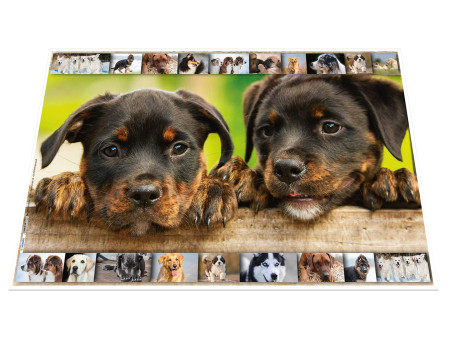 HERMA Sous-main 'Chiens', (L)550 x (H)350 mm