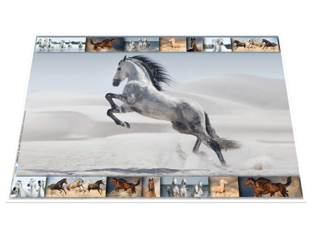 HERMA Sous-main 'Chevaux', (L)550 x (H)350 mm