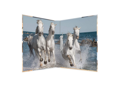 HERMA Classeur à anneaux 'Animals' - chevaux, A4, mécanisme