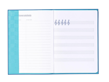 HERMA Protège-cahier, A5, en PP, bleu foncé opaque