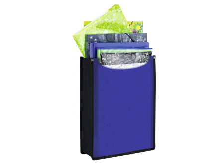 HERMA Boîte scolaire 'Flexi', bleu foncé translucide