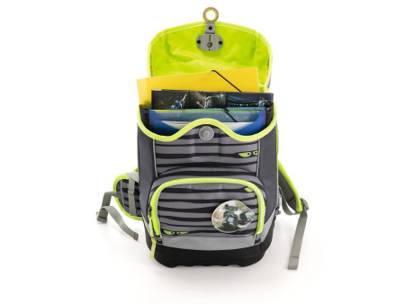 HERMA Boîte scolaire 'Flexi', bleu foncé translucide
