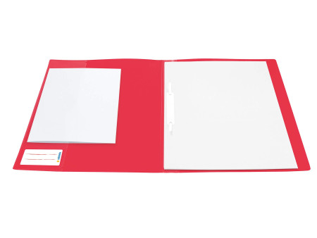 HERMA Chemise à lamelle, PP, A4, rouge translucide