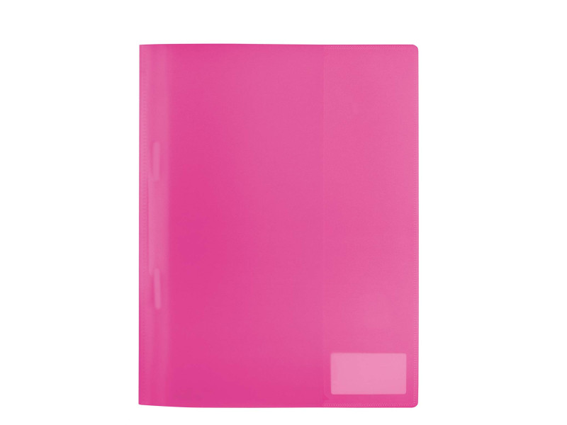 HERMA Chemise à lamelle, PP, A4, fuchsia translucide