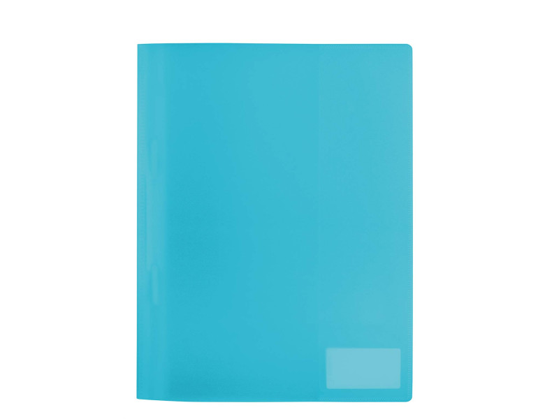 HERMA Chemise à lamelle, PP, A4, bleu clair translucide