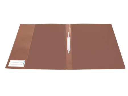 HERMA Chemise à lamelle, PP, A4, brun translucide