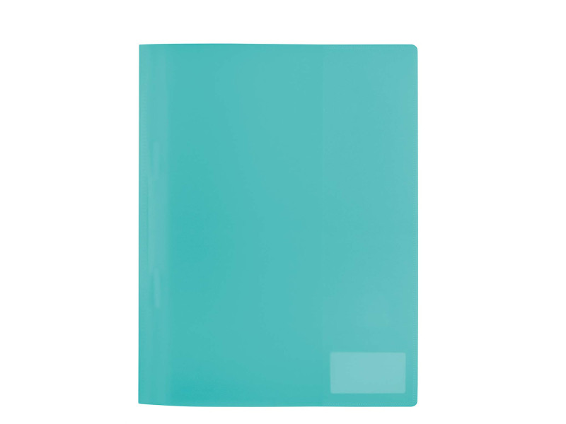 HERMA Chemise à lamelle, PP, A4, turquoise translucide