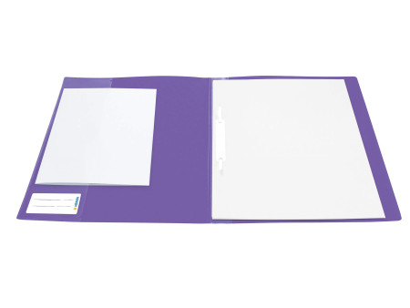 HERMA Chemise à lamelle, PP, A4, violet translucide