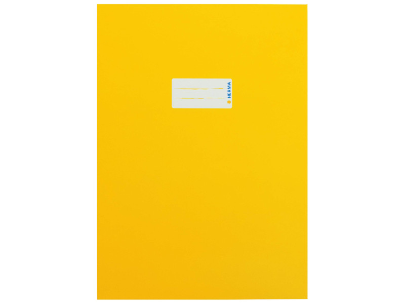HERMA Protège-cahier, en carton, A4, jaune