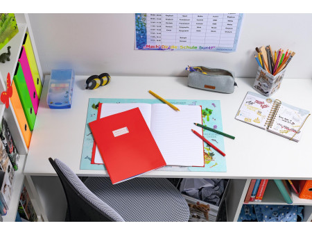 HERMA Protège-cahier, en carton, A4, rouge