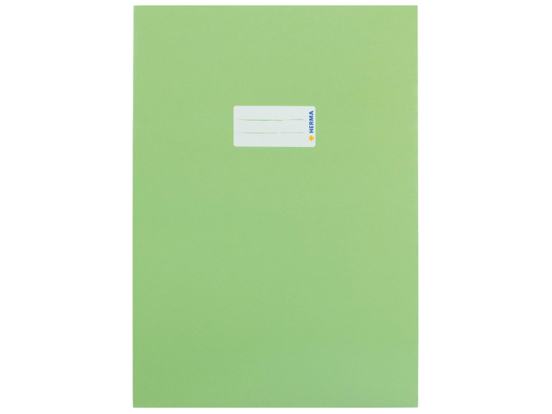 HERMA Protège-cahier, en carton, A4, vert prairie