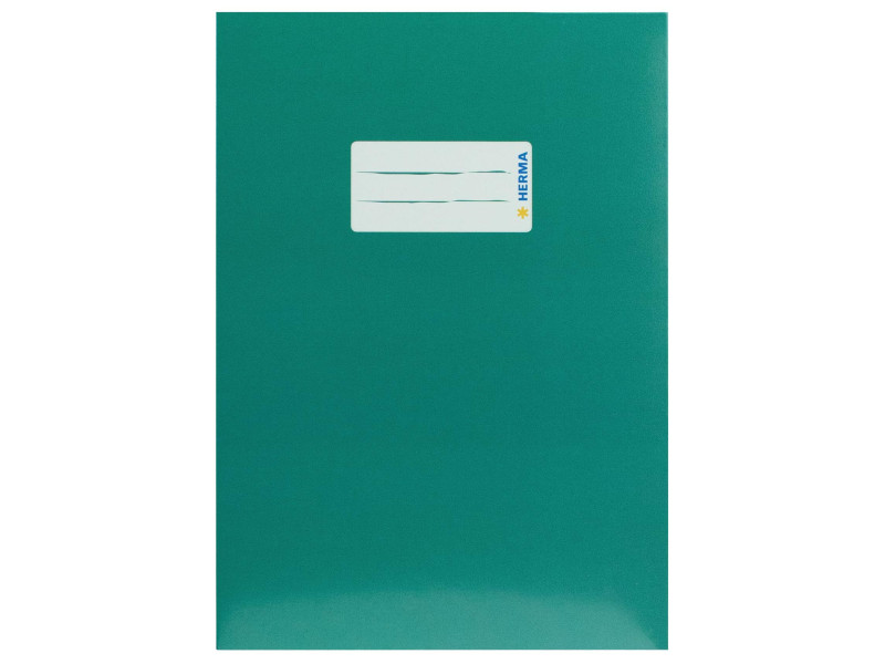 HERMA Protège-cahier, en carton, A5, vert foncé