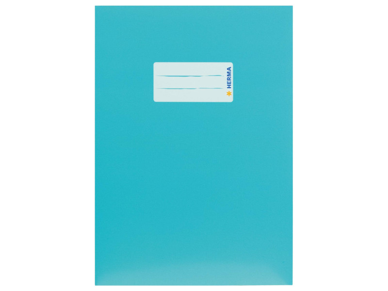 HERMA Protège-cahier, en carton, A5, turquoise