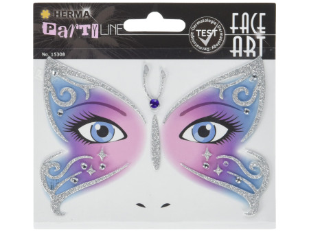 HERMA Face Art Sticker visage 'Papillon'