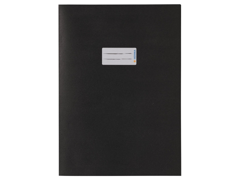 HERMA Protège-cahier, A4, en papier, noir