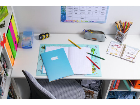 HERMA Protège-cahier, en carton, A4, bleu clair